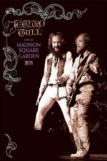 Jethro Tull Live at Madison Square Garden 1978 Poster