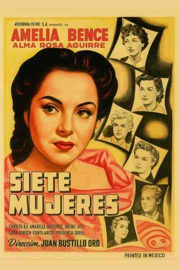 Siete mujeres Poster