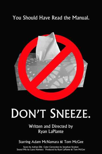 Dont Sneeze Poster