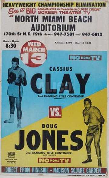 Cassius Clay vs Doug Jones