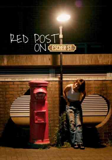 Red Post on Escher Street Poster