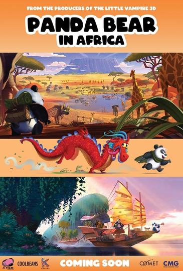 Panda Bear in Africa Poster