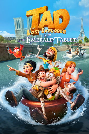 Tad, the Lost Explorer and the Emerald Tablet Poster