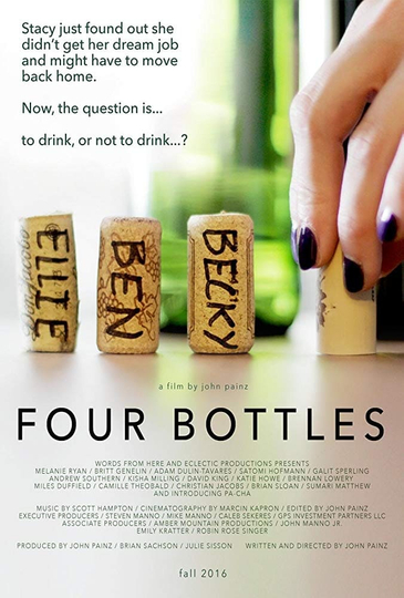 Four Bottles Poster