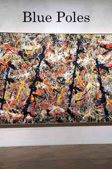 Jackson Pollock Blue Poles
