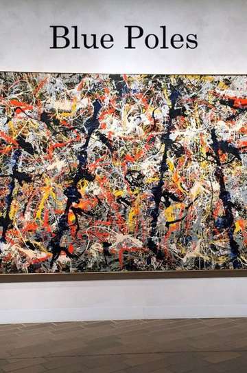 Jackson Pollock Blue Poles Poster