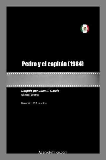 Pedro y el capitán poster