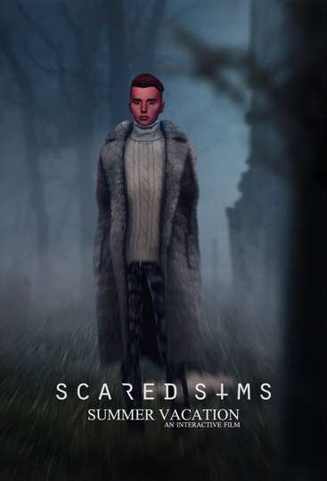 Scared Sims Summer Vacation Poster