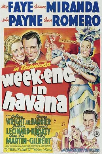 WeekEnd in Havana Poster