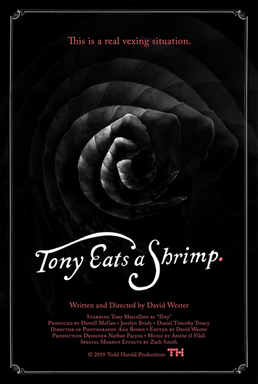 Tony Eats a Shrimp Poster