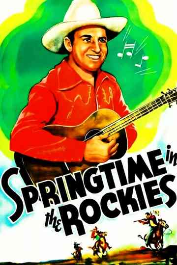 Springtime in the Rockies Poster