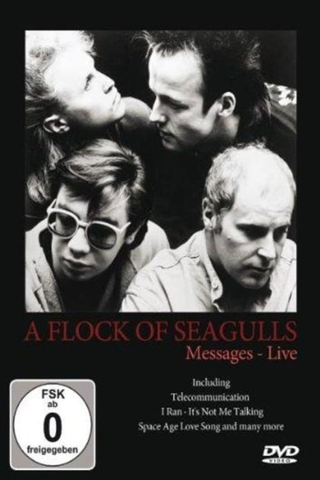 A Flock of Seagulls Messages Live 1983 Poster