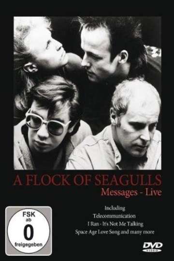 A Flock of Seagulls Messages Live 1983 Poster