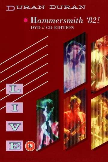 Duran Duran  Live at Hammersmith 82 Poster