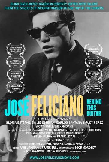 Jose Feliciano Behind This Guitar Poster