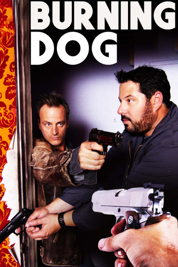 Burning Dog Poster