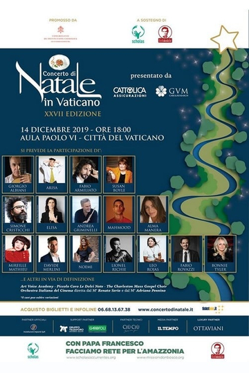 Concerto di Natale in Vaticano 2019 Poster