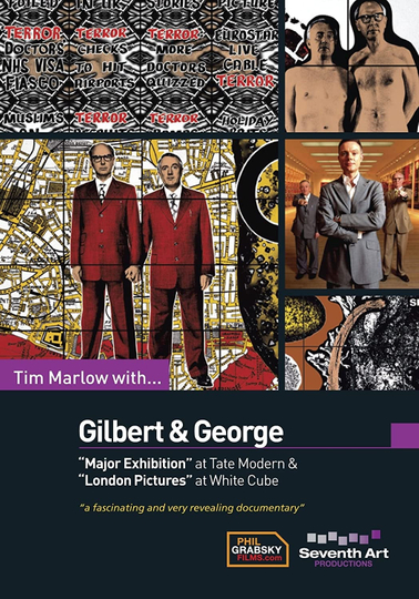 Tim Marlow with Gilbert  George