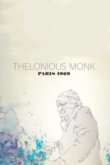 Thelonious Monk Paris 1969 Poster