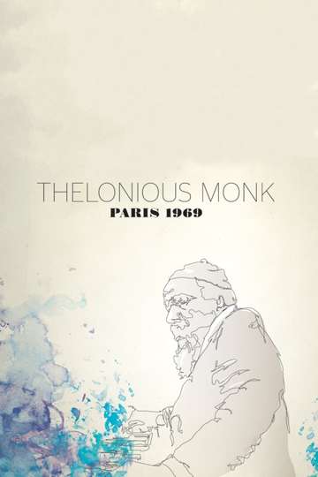 Thelonious Monk Paris 1969 Poster