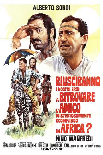 Will Our Heroes Be Able to Find Their Friend Who Has Mysteriously Disappeared in Africa? Poster