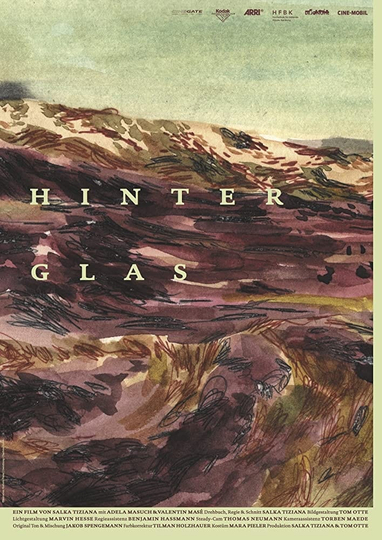 Hinter Glas Poster