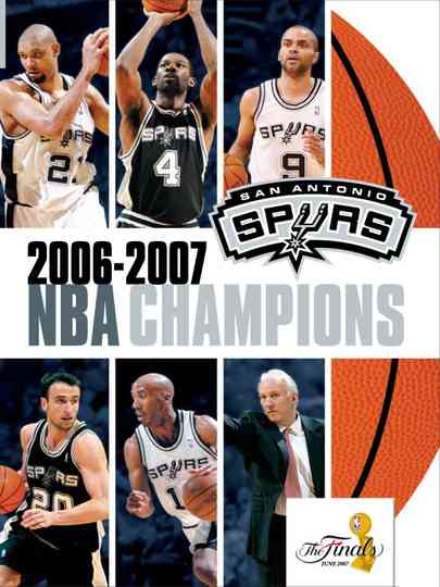 2007 NBA Championship San Antonio Spurs Poster