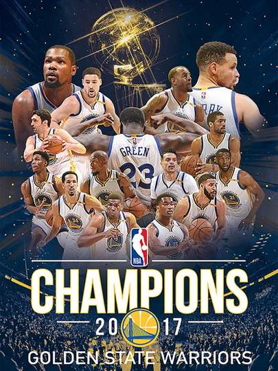 2017 NBA Championship Golden State Warriors Poster