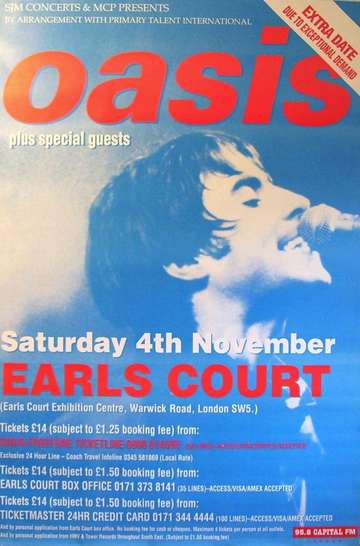 Oasis Live  Earls Court 1995
