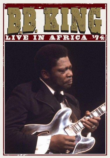 BB King Live In Africa 74 Poster