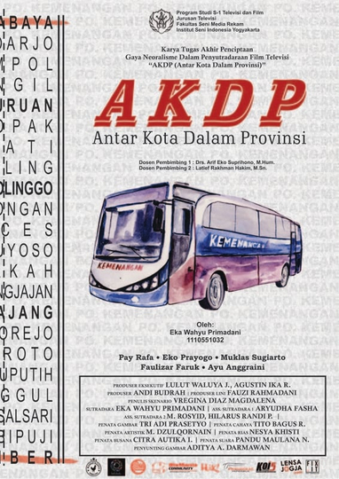 Antar Kota Dalam Provinsi Poster