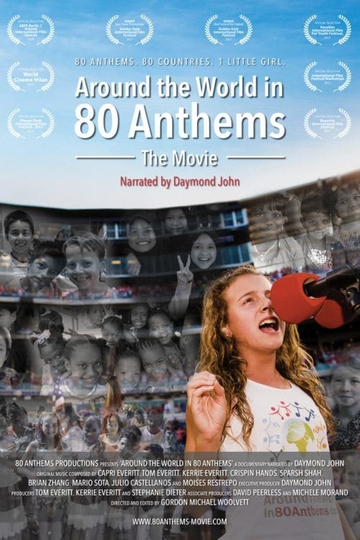 Around the World in 80 Anthems Poster