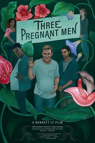 Three Pregnant Men Poster