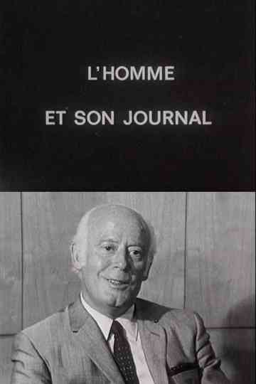 LHomme et son journal Poster