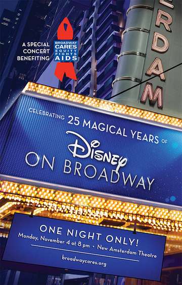 Celebrating 25 Magical Years of Disney on Broadway Poster