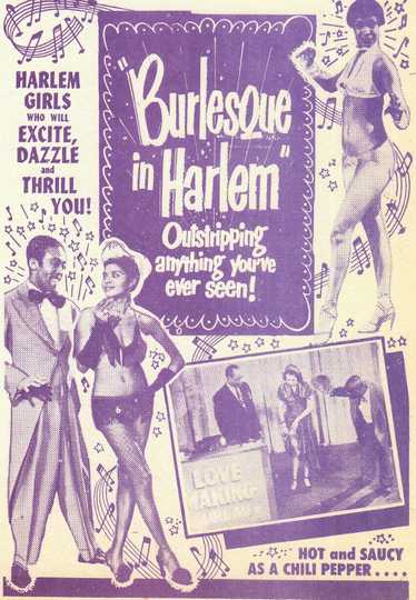 Burlesque in Harlem Poster