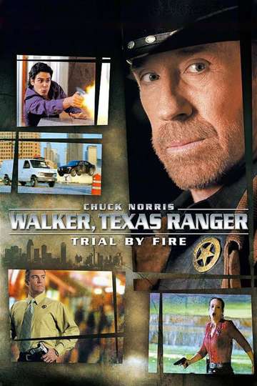 Walker Texas Ranger Trial by Fire Poster