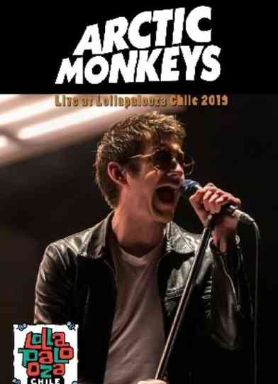 Arctic Monkeys  Live Lollapalooza Chile Poster