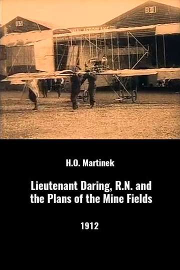 Lieutenant Daring RN And the Plans of the Mine Fields Poster