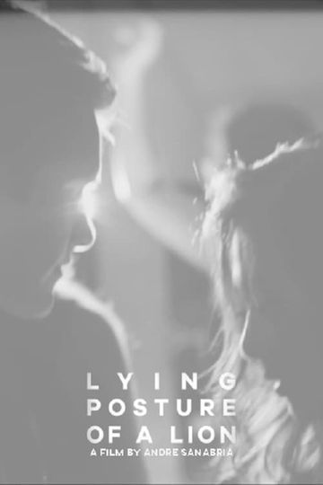 Lying Posture of a Lion Poster