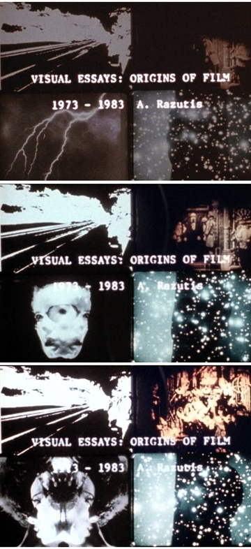 For Artaud Visual Essays Origins of Film No 5