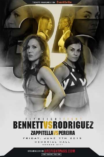 Invicta FC 35 Bennett vs Rodriguez 2 Poster