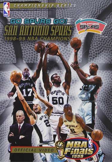 NBA Champions 1999 San Antonio Spurs Poster