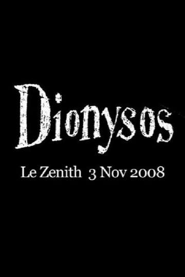 Dionysos  Le Zénih Poster