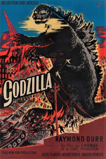 Godzilla the Monster of the Pacific Ocean Poster