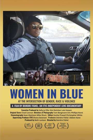 Women in Blue Poster