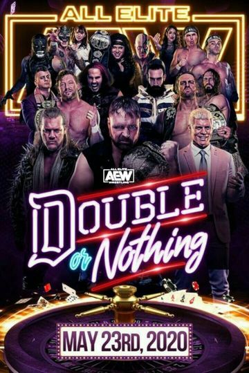 AEW Double or Nothing Poster