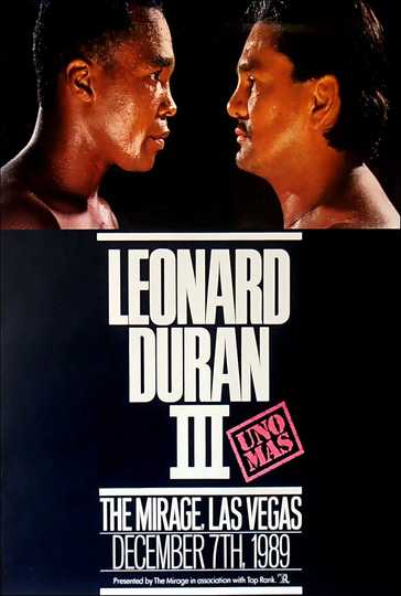 Roberto Duran vs. Sugar Ray Leonard III