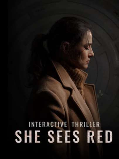 She Sees Red - Interactive Movie Poster