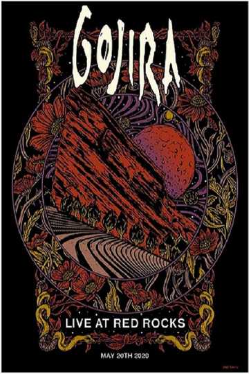 Gojira  Live at Red Rocks Poster